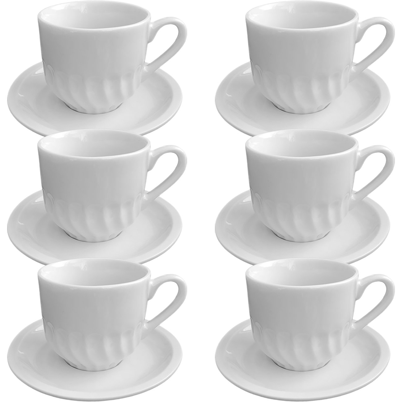 Jogo Para Chá e Café Durable Porcelana - Ideal Lar