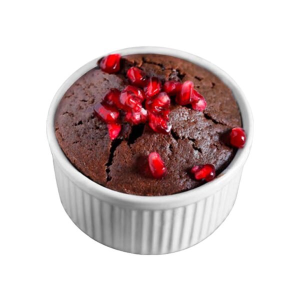 Kit 4 Ramekin Grande de Porcelana 210ml Para Air Fryer Forno Restaurante